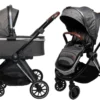 Ding Fenix Grey/Silver Kinderwagen DI-191703