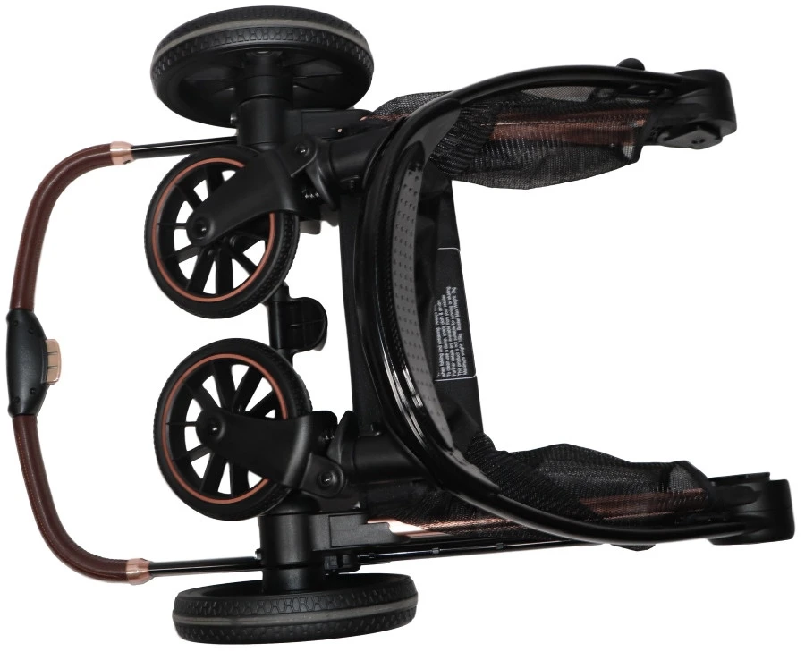 Ding Fenix Black/Black Kinderwagen DI-191701 15 Ding Fenix Black/Black Kinderwagen DI-191701 - Afbeelding 15