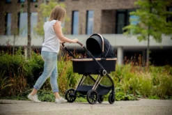 Ding Fenix Black/Rose Kinderwagen DI-191702 -LiefjesHoek Verkoop ding fenix rose kinderwagen 1