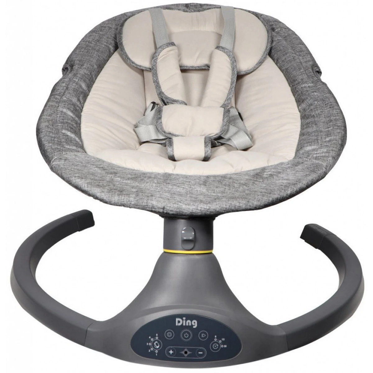 Ding Hugg Grey Swing Babyschommel DI-938411 3 Ding Hugg Grey Swing Babyschommel DI-938411 - Afbeelding 3