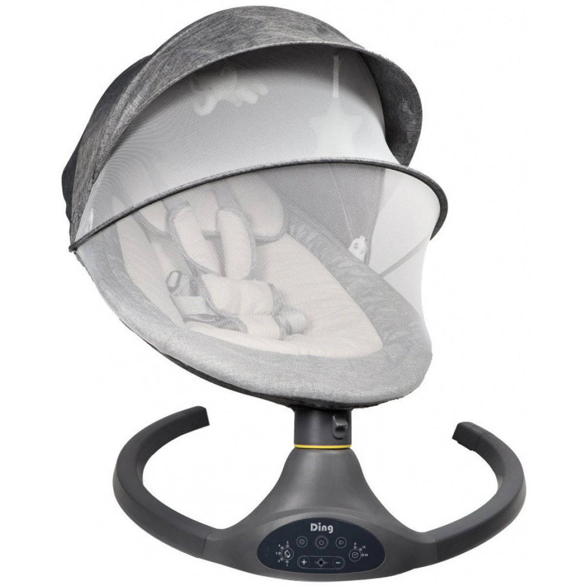 Ding Hugg Grey Swing Babyschommel DI-938411 4 Ding Hugg Grey Swing Babyschommel DI-938411 - Afbeelding 4