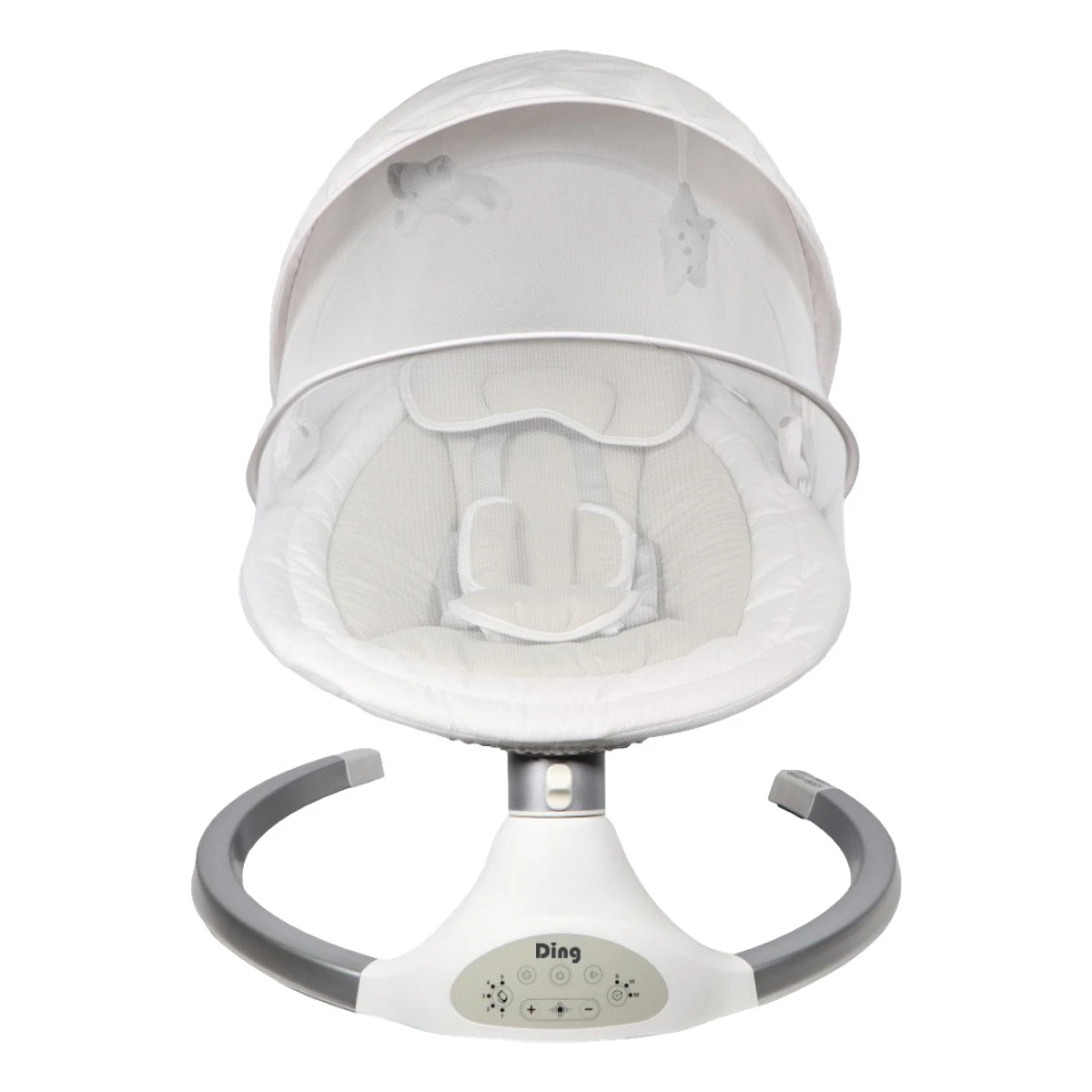 Ding Hugg Silver/White Swing Babyschommel DI-939586 1 Ding Hugg Silver/White Swing Babyschommel DI-939586