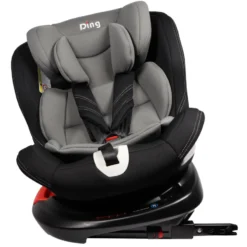 Ding Zeno 360° SPS Grijs Autostoel 0-36kg CS008 -LiefjesHoek Verkoop ding zeno grijs5