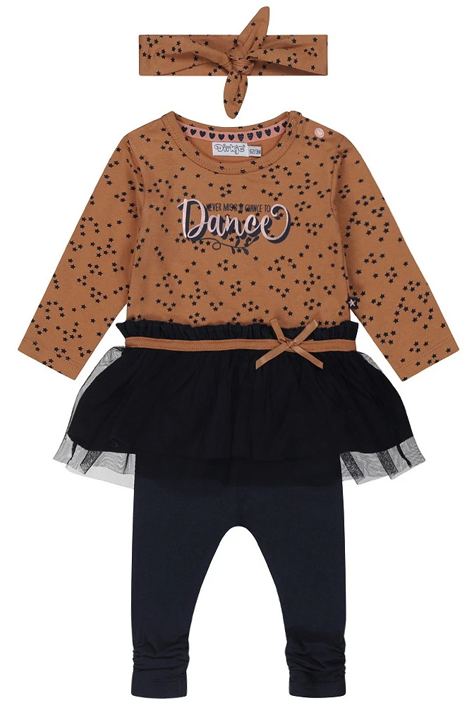 Dirkje Amazing Caramel Brown Maat 56 2-delige Set Met Haarband S48340-31 W23