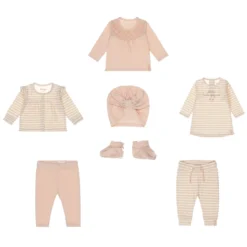 Dirkje Girls Bio Cotton Maat 62 7-delige Kledingset S48506S-31 W23