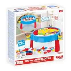 Dolu Activiteiten Tafel Incl. 100 Blokken 3072 -LiefjesHoek Verkoop dolu activiteiten tafel incl. 100 blokken 3072 04