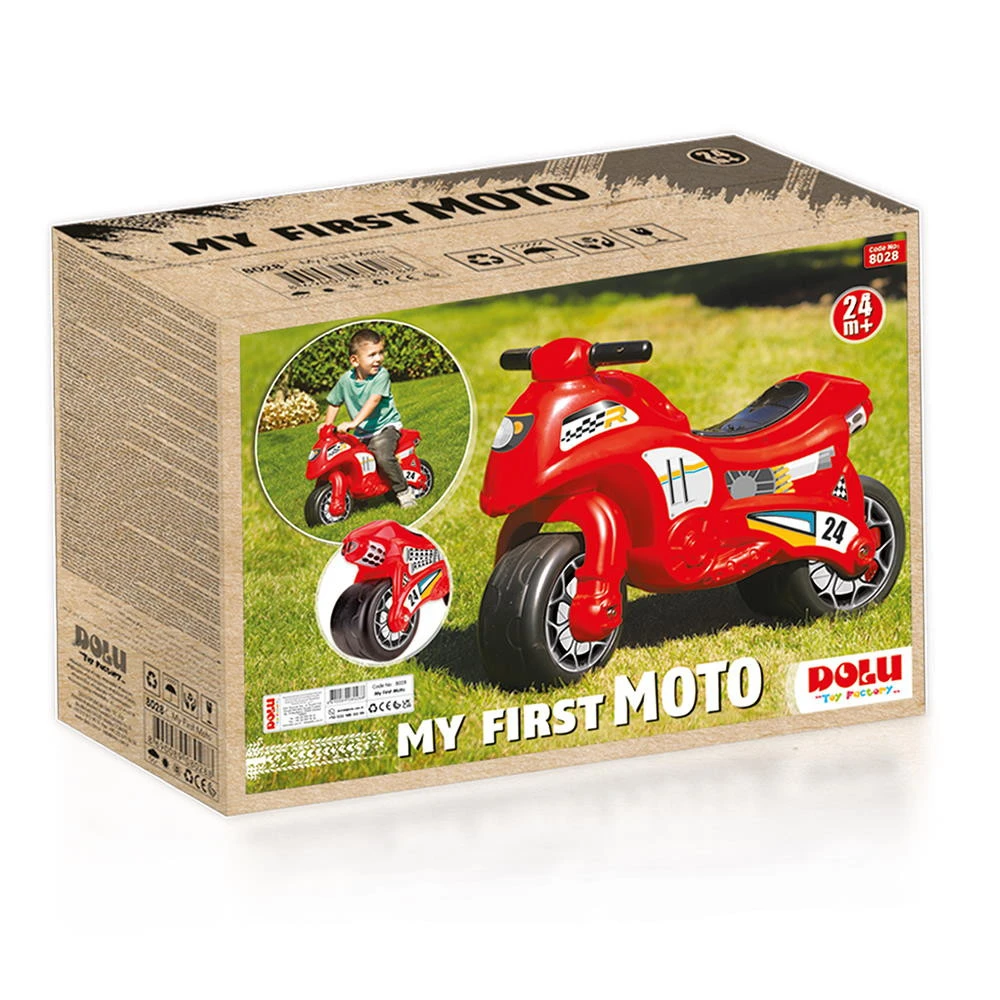 Dolu My First Rood Loopmotor 8028 2 Dolu My First Rood Loopmotor 8028 - Afbeelding 2