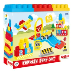 Dolu Play Set 50 Stuks Gekleurde Blokken 5025 -LiefjesHoek Verkoop dolu play 50 stuks gekleurde blokken 5025 6 1