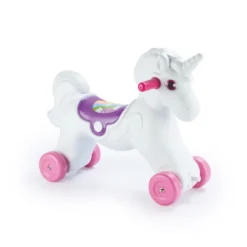 Dolu Unicorn Roze/Wit Hobbelpaard 2509 9 Dolu Unicorn Roze/Wit Hobbelpaard 2509 -LiefjesHoek Verkoop dolu unicorn roze wit hobbelpaard 3