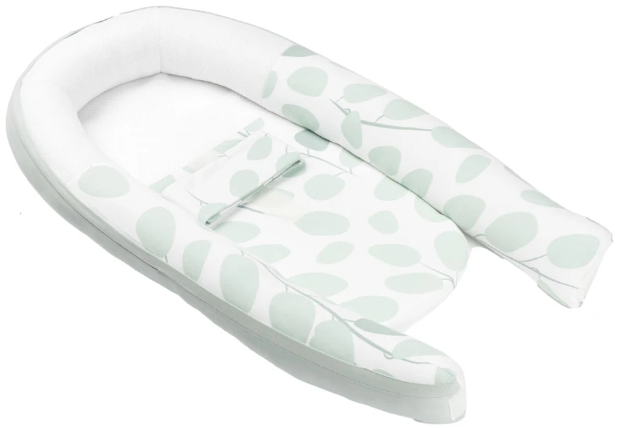 Doomoo Cocoon Leaves Aqua Green Babynest CO 08 2 Doomoo Cocoon Leaves Aqua Green Babynest CO 08 - Afbeelding 2