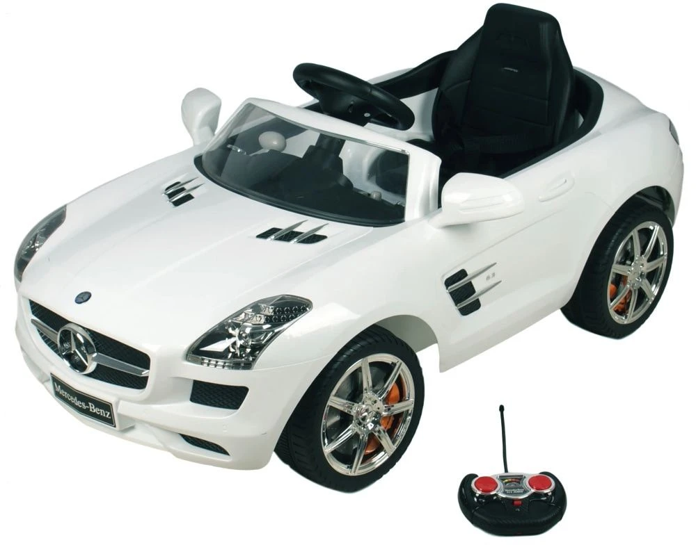 Eco Toys Mercedes SLS Wit Elektrische Kinderauto CLB-681r 2 Eco Toys Mercedes SLS Wit Elektrische Kinderauto CLB-681r - Afbeelding 2