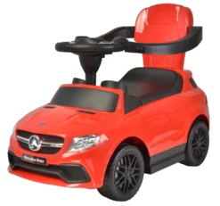 Eco Toys Mercedes Rood 3-in-1 Loopauto 3288 -LiefjesHoek Verkoop eco toyrs mercedes loopauto red
