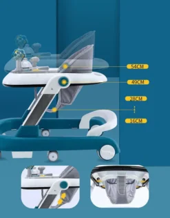 Eco Toys Stonegreen 2-in-1 Loopstoel HC546172 -LiefjesHoek Verkoop eco toys 2 in 1 loopstoel hc546172 11 2