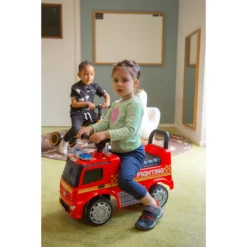 Eco Toys Brandweerwagen Loopauto 657-F -LiefjesHoek Verkoop eco toys brandweerwagen loopauto 657 f 02