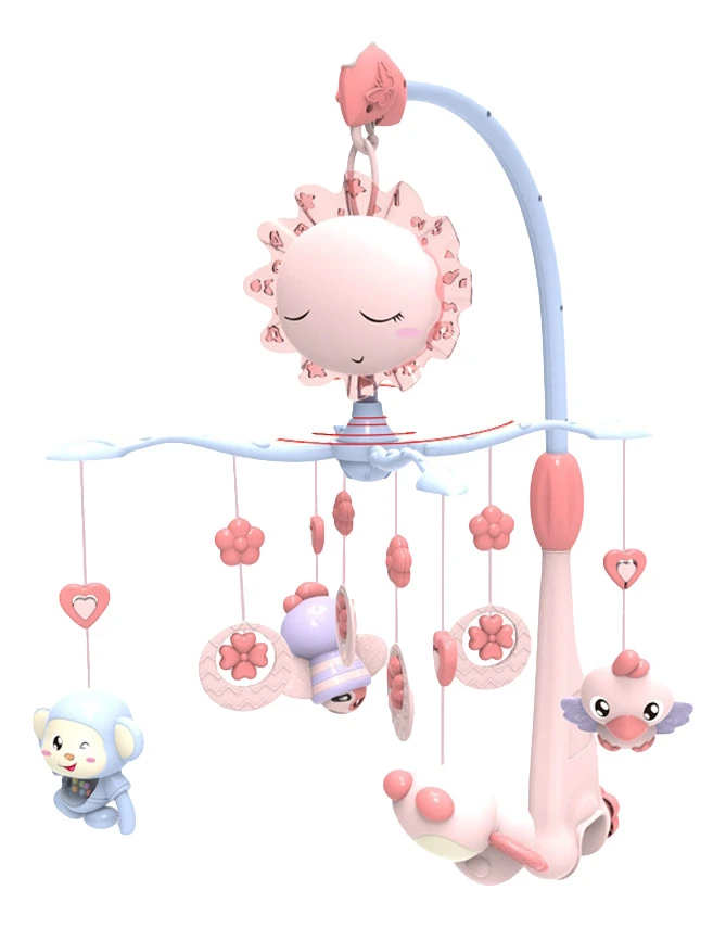 Eco Toys Flower Valley Roze Muziekmobiel HC409690 1 Eco Toys Flower Valley Roze Muziekmobiel HC409690