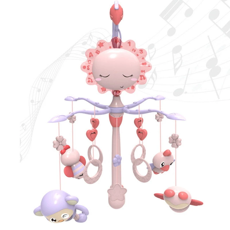Eco Toys Flower Valley Roze Muziekmobiel HC409690 2 Eco Toys Flower Valley Roze Muziekmobiel HC409690 - Afbeelding 2