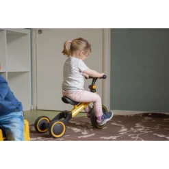 Eco Toys Wit 4-in-1 Loopfiets HC492494 -LiefjesHoek Verkoop eco toys geel 4 in 1 loopfiets hc492494 01