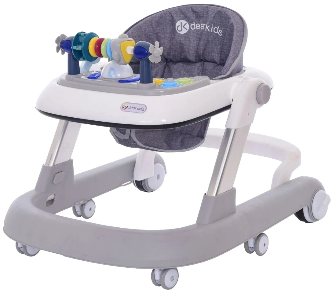 Eco Toys Grijs 2-in-1 Loopstoel HC546172 1 Eco Toys Grijs 2-in-1 Loopstoel HC546172