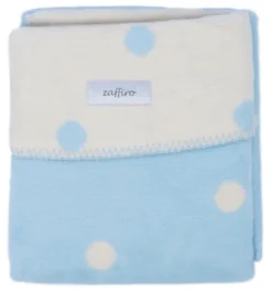 Zaffiro Ecru & Blauw Gestipt 100 X 150 Cm Ledikantdeken 15311 8 Zaffiro Ecru & Blauw Gestipt 100 X 150 Cm Ledikantdeken 15311 -LiefjesHoek Verkoop ecrulichtblauwstippendeken 4