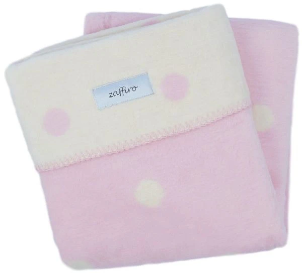 Zaffiro Ecru & Roze Gestipt 75 X 100 Cm Wiegdeken 14994 1 Zaffiro Ecru & Roze Gestipt 75 X 100 Cm Wiegdeken 14994