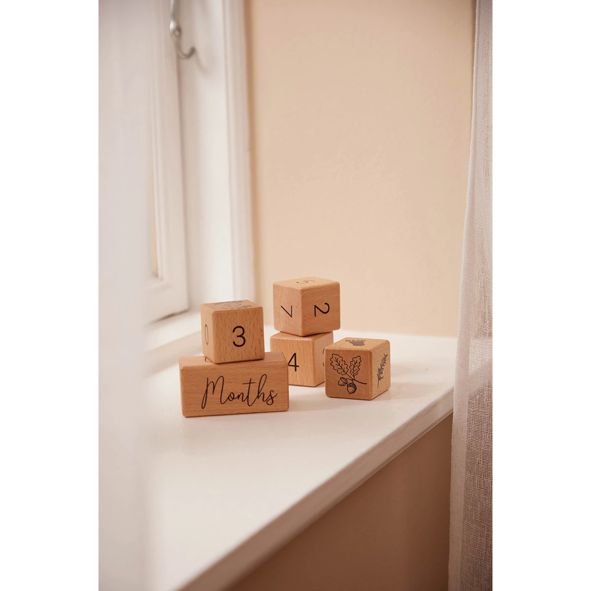 Filibabba Houten Mijlpaalblokken FILI-WOODBLOCK_1_02185 5 Filibabba Houten Mijlpaalblokken FILI-WOODBLOCK_1_02185 - Afbeelding 5