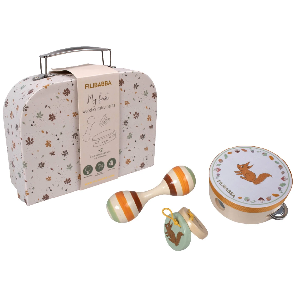 Filibabba Houten Instrumenten Set Met Speelgoedkoffer FILI-SUITKITINST_1_02182 1 Filibabba Houten Instrumenten Set Met Speelgoedkoffer FILI-SUITKITINST_1_02182