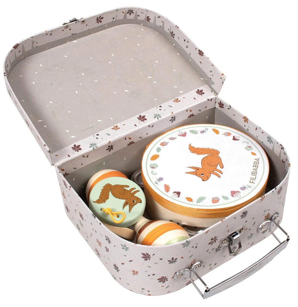 Filibabba Houten Instrumenten Set Met Speelgoedkoffer FILI-SUITKITINST_1_02182 2 Filibabba Houten Instrumenten Set Met Speelgoedkoffer FILI-SUITKITINST_1_02182 - Afbeelding 2
