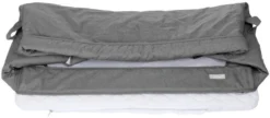 Babygo Together Grey Wieg Aan Bed 4601 -LiefjesHoek Verkoop i no460 1 together fabric folded grey