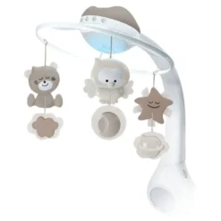 Infantino Grey 3 In 1 Muziekmobiel & Projector BK-04915
