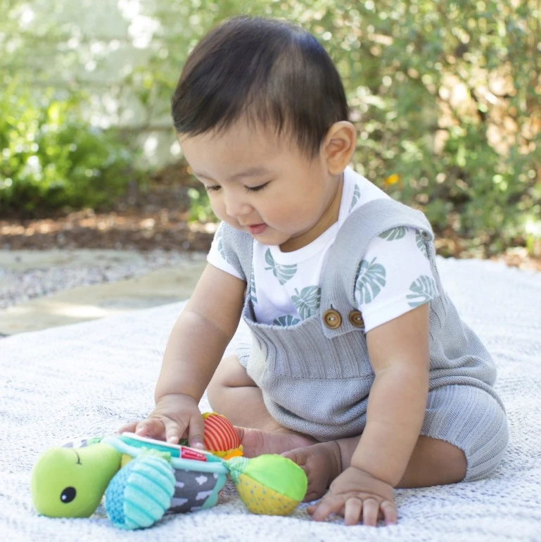 Infantino Go Gaga Mirror Pal Turtle Spiegel BK-216003 3 Infantino Go Gaga Mirror Pal Turtle Spiegel BK-216003 - Afbeelding 3