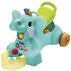 Infantino Sensory Ollie 3-in-1 Olifant Loopwagen BK-217023