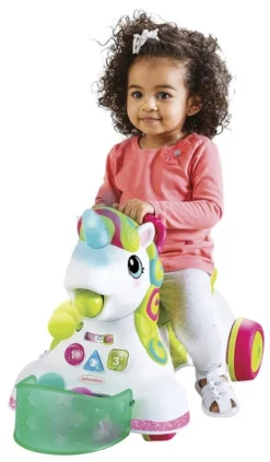 Infantino Sensory Smilin' Shimmer 3-in-1 Eenhoorn Loopwagen BK-227018 -LiefjesHoek Verkoop infantino sensory 3 in 1 eenhoorn loopwagen 4