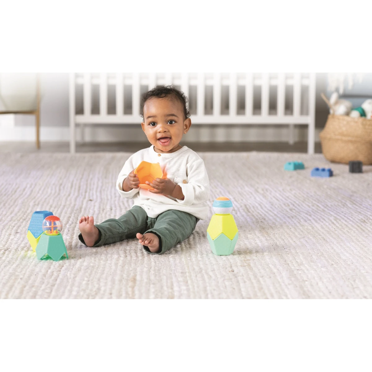 Infantino Balls Blocks & Cups Speelset BK-301057 4 Infantino Balls Blocks & Cups Speelset BK-301057 - Afbeelding 4