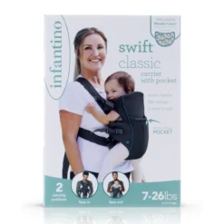 Infantino Swift Classic Grey Draagzak BK-300105 -LiefjesHoek Verkoop infantino swift classic grey draagzak bk 300105 1