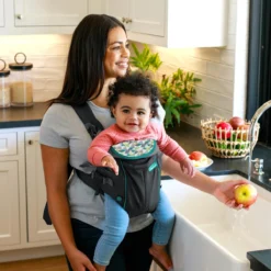 Infantino Swift Classic Grey Draagzak BK-300105 -LiefjesHoek Verkoop infantino swift classic grey draagzak bk 300105 3