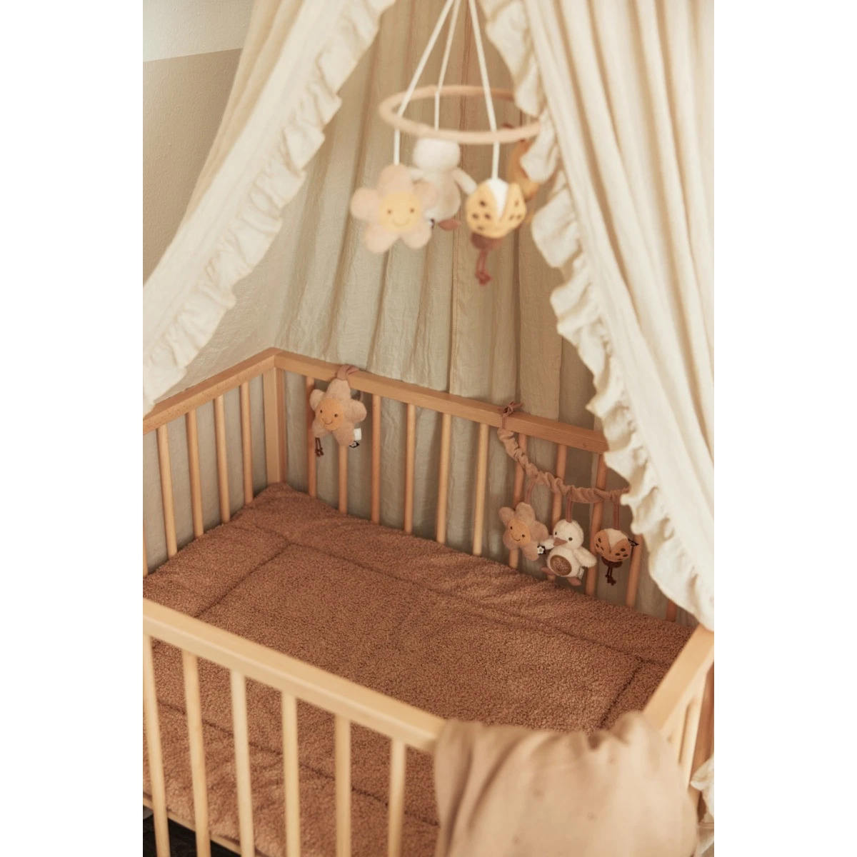 Jollein Boucle Biscuit 75 X 95 Cm Boxkleed 017-512-66067 - Afbeelding 5