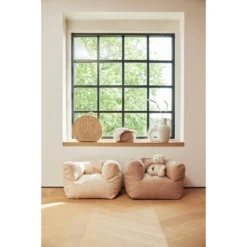 Jollein Boucle Biscuit Kinderfauteuil Beanbag 028-543-66067 -LiefjesHoek Verkoop jollein boucle naturel kinderfauteuil beanbag 028 543 66060 .6 1