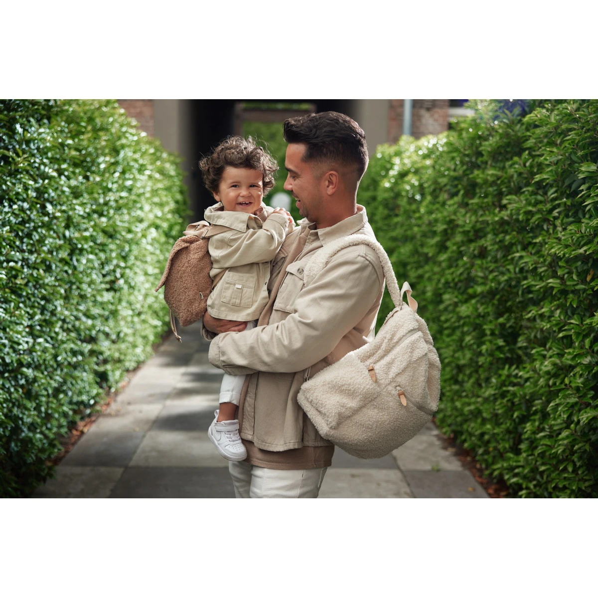 Jollein Boucle Naturel Rugzak Luiertas 027-818-66060 11 Jollein Boucle Naturel Rugzak Luiertas 027-818-66060 - Afbeelding 11