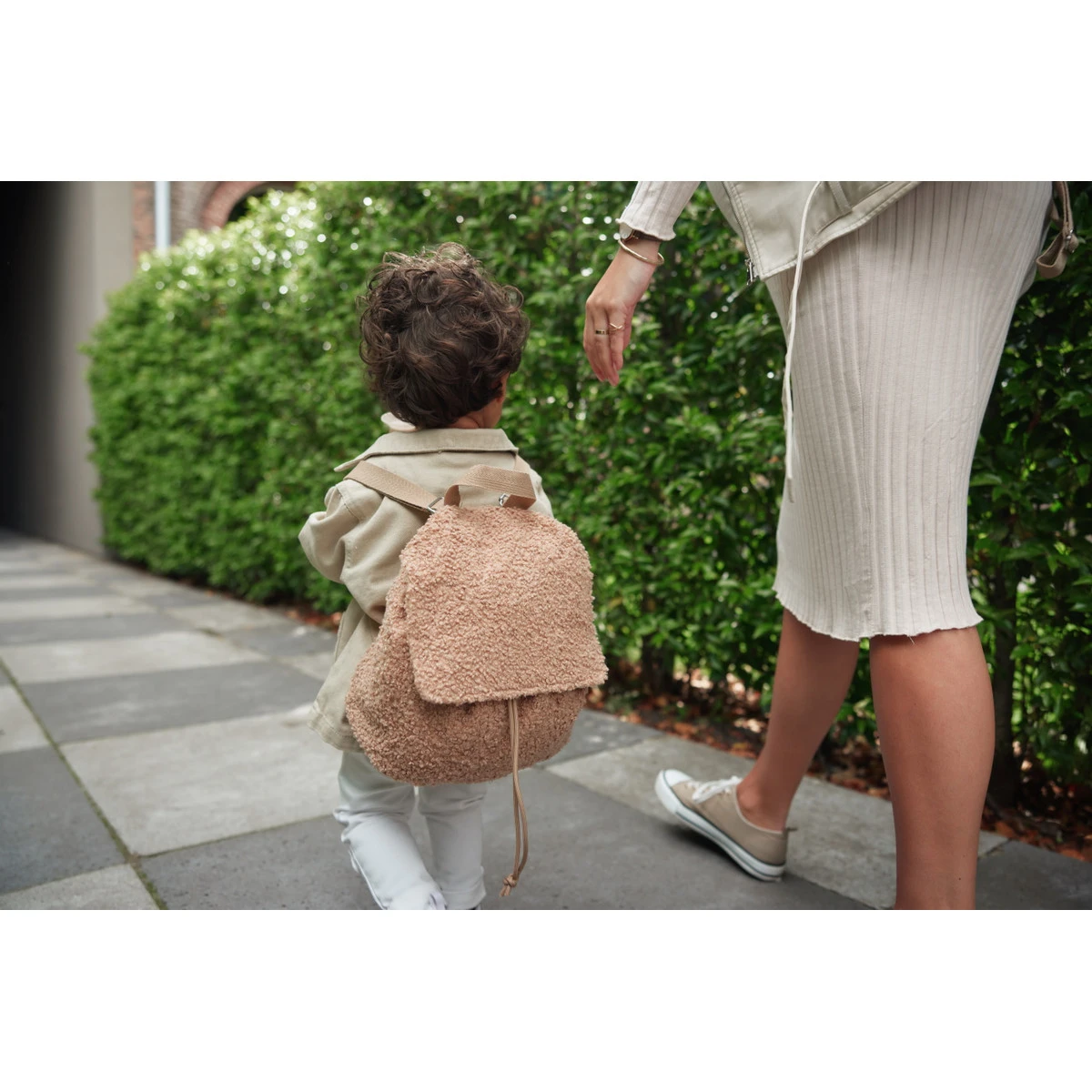 Jollein Boucle Naturel Rugtasje 057-591-66060 6 Jollein Boucle Naturel Rugtasje 057-591-66060 - Afbeelding 6