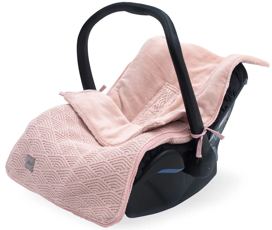 Jollein River Knit Pale Pink 3/5 Punts 0-9 Maanden Autostoel Voetenzak 025-811-65286 1 Jollein River Knit Pale Pink 3/5 Punts 0-9 Maanden Autostoel Voetenzak 025-811-65286