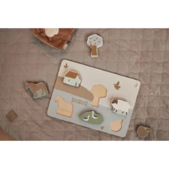 Jollein Farm Houten Puzzel 105-001-67021 -LiefjesHoek Verkoop jollein farm houten puzzel 105 001 67021 lifestyle