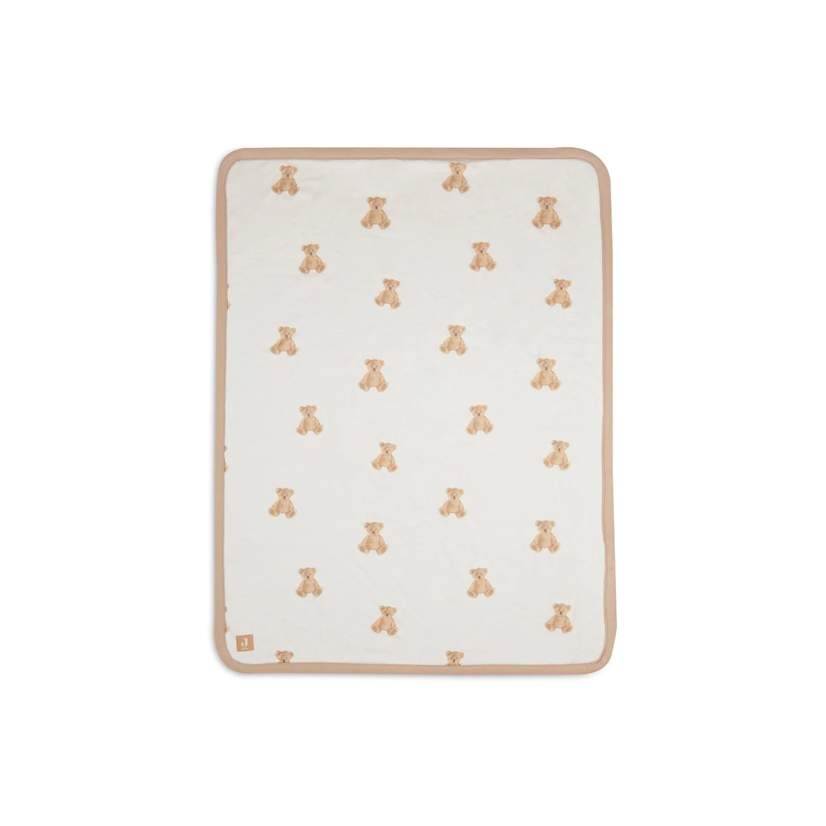 Jollein Jersey Teddy Bear 100 X 150 Cm Ledikantdeken 513-522-66095 - Afbeelding 3