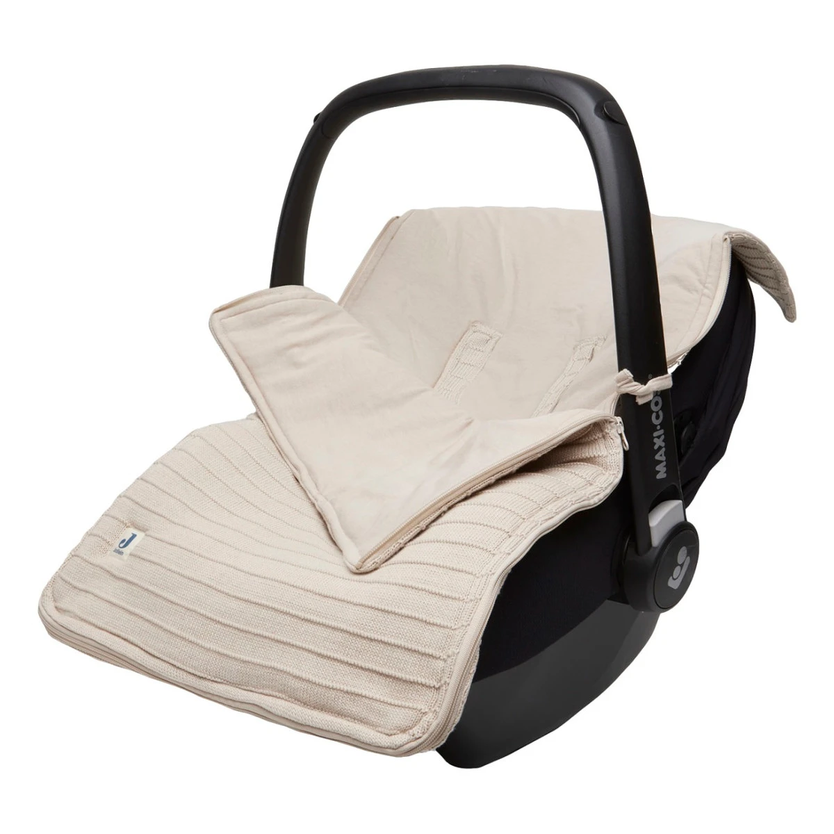 Jollein Pure Knit Nougat 3/5 Punts 0-9 Maanden Autostoel Voetenzak 025-811-67011 1 Jollein Pure Knit Nougat 3/5 Punts 0-9 Maanden Autostoel Voetenzak 025-811-67011