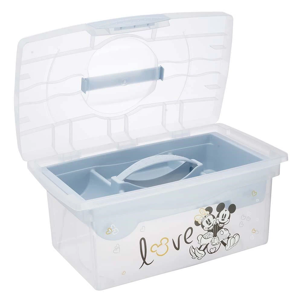 Keeeper Mickey Mouse Blauw Draagbare Opbergbox Met Organizer 1220268424700 2 Keeeper Mickey Mouse Blauw Draagbare Opbergbox Met Organizer 1220268424700 - Afbeelding 2