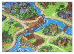 Kids Corner Playcity/Dino 95x113 Cm Omkeerbaar Vloerkleed En Speelmat 10 Kids Corner Playcity/Dino 95x113 Cm Omkeerbaar Vloerkleed En Speelmat -LiefjesHoek Verkoop kids corner playcity dino 95x113 cm omkeerbaar vloerkleed en speelmat 3 1