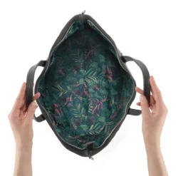 Kinderkraft Treasurebag Dark Grey Luiertas KATREAMBDGR0000 -LiefjesHoek Verkoop kinderkraft treasurebag dark grey nature vibes 9