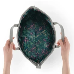 Kinderkraft Treasurebag Light Grey Luiertas KATREAMBLGR0000 -LiefjesHoek Verkoop kinderkraft treasurebag light grey nature vibes 9 1