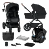 Kinderkraft A-Tour Black 3-in-1 Kinderwagen Incl. Autostoel KSATOU00BLK3000