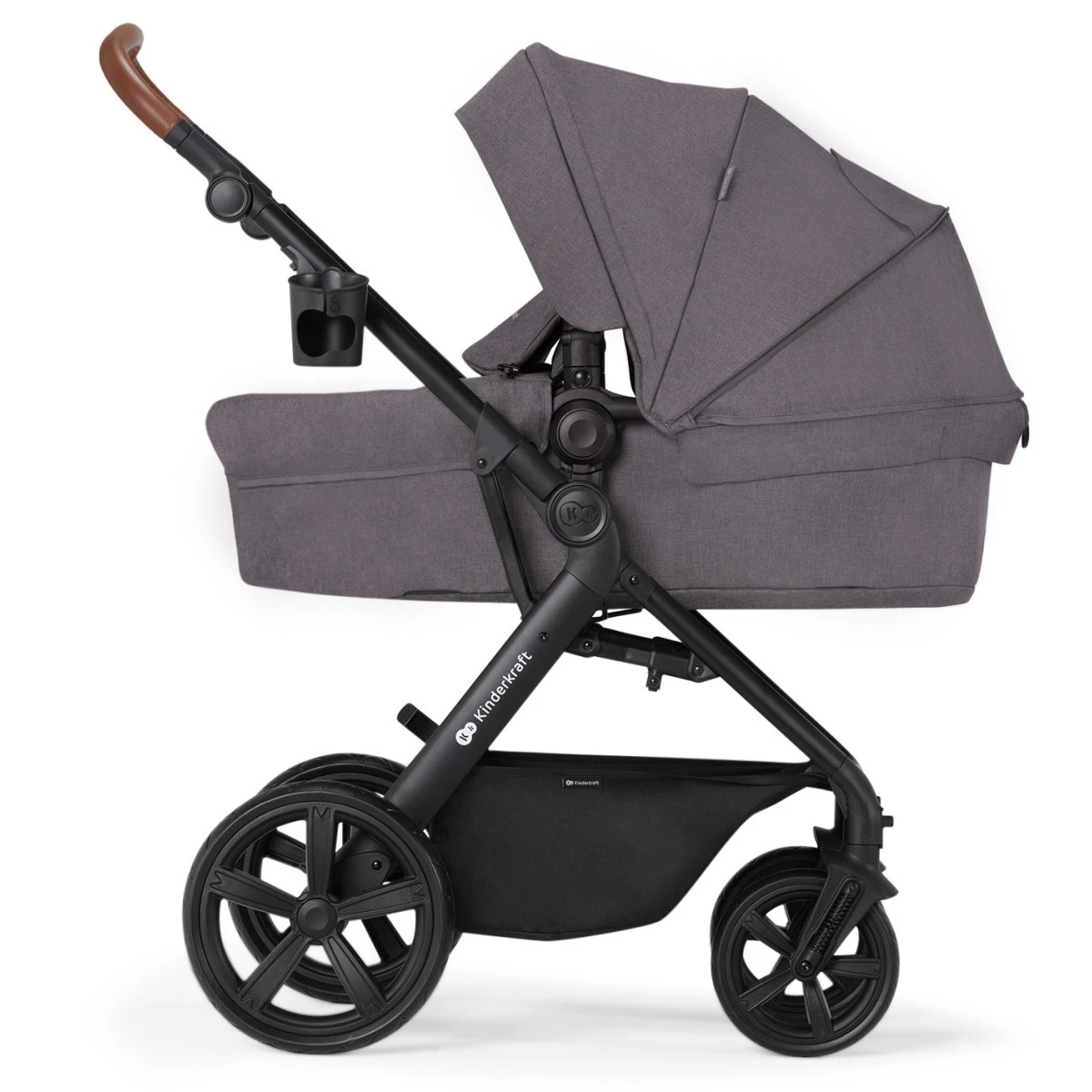 Kinderkraft A-Tour Dark Grey 3-in-1 Kinderwagen Incl. Autostoel KSATOU00DGR3000 2 Kinderkraft A-Tour Dark Grey 3-in-1 Kinderwagen Incl. Autostoel KSATOU00DGR3000 - Afbeelding 2