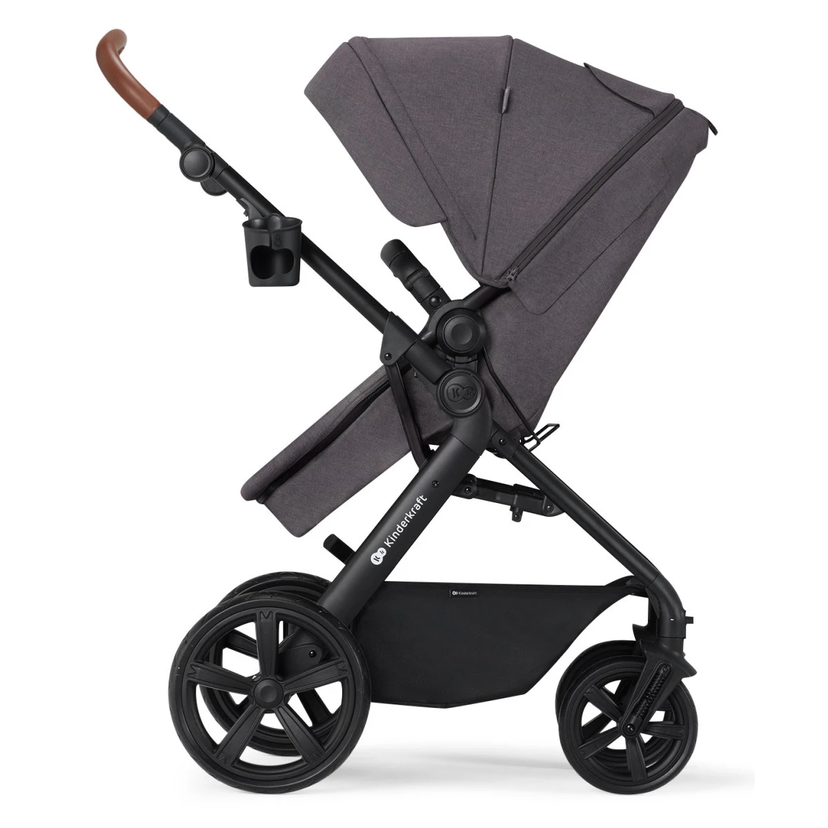 Kinderkraft A-Tour Dark Grey 3-in-1 Kinderwagen Incl. Autostoel KSATOU00DGR3000 4 Kinderkraft A-Tour Dark Grey 3-in-1 Kinderwagen Incl. Autostoel KSATOU00DGR3000 - Afbeelding 4